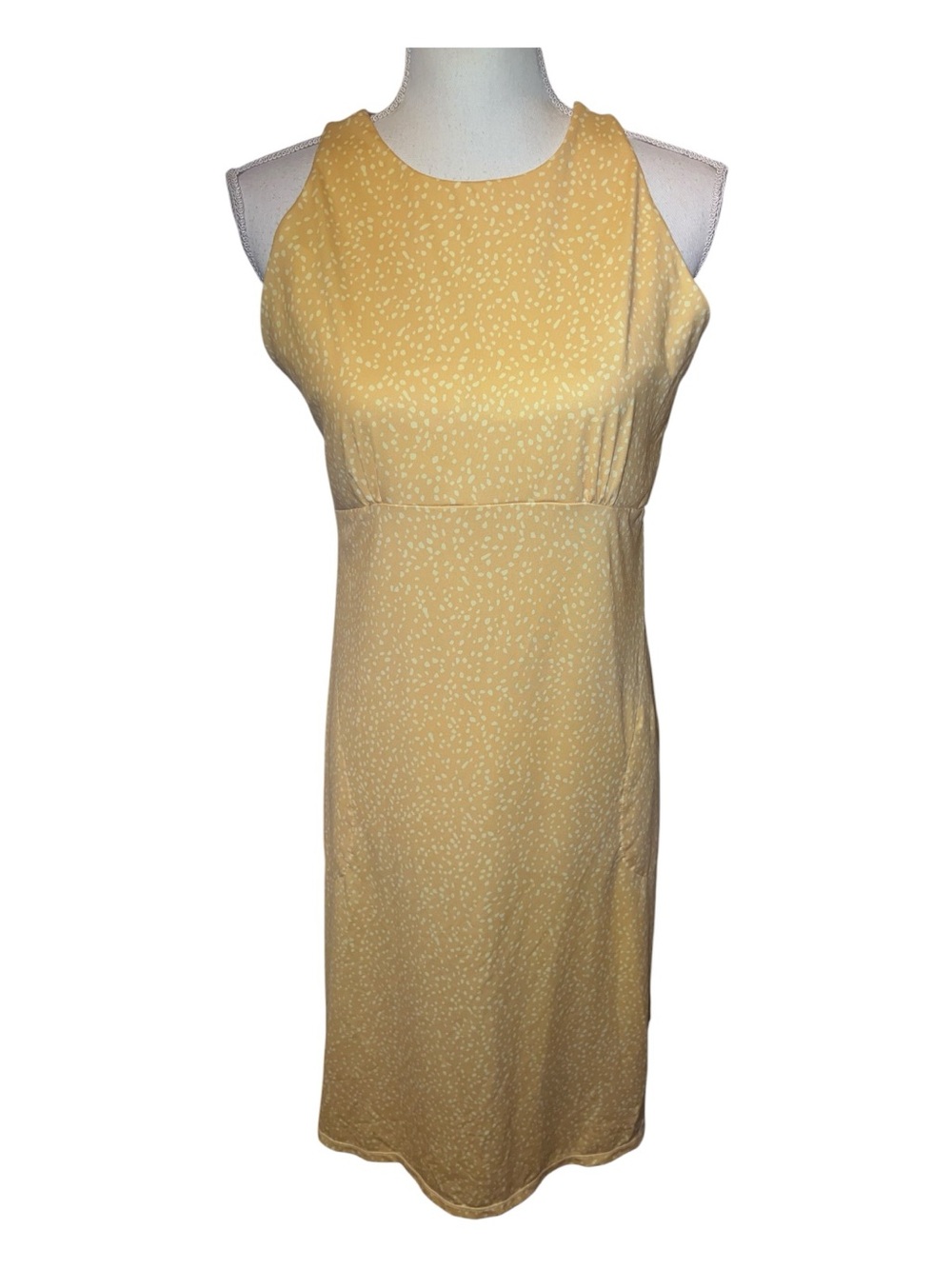 Prana women’s yellow casual performance activewear dress NWOT